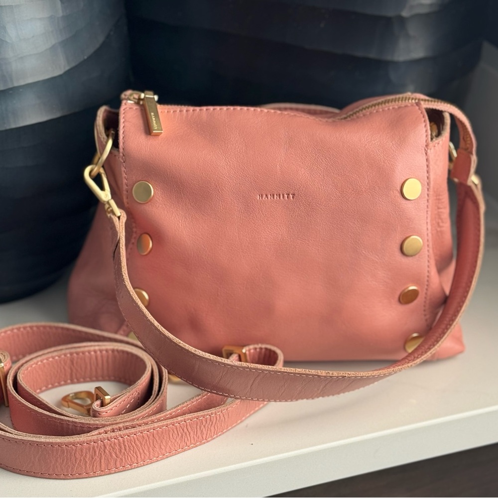 Hammitt Bryant Medium Pink Sands with Brushed Gold Hardware